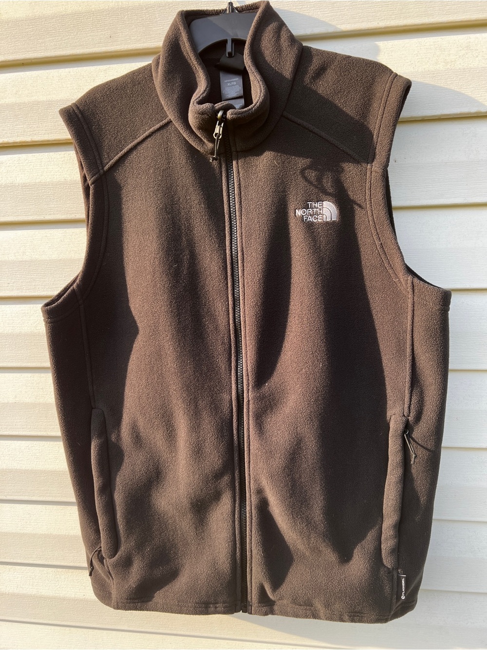 CLEAN The North Face size Large Glacier Polyester Vest Black